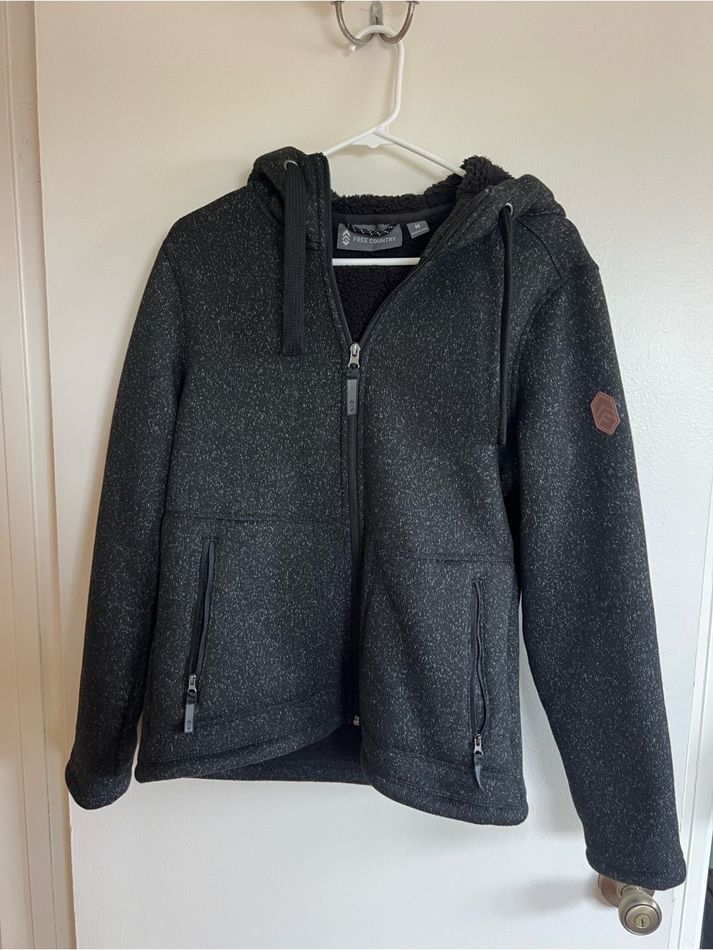 Free Country Sherpa Lined Fleece Jacket